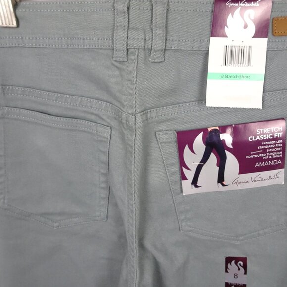 Gloria Vanderbilt Stretch Classic Fit Amanda Jeans Size 8 Short - Picture 3 of 9